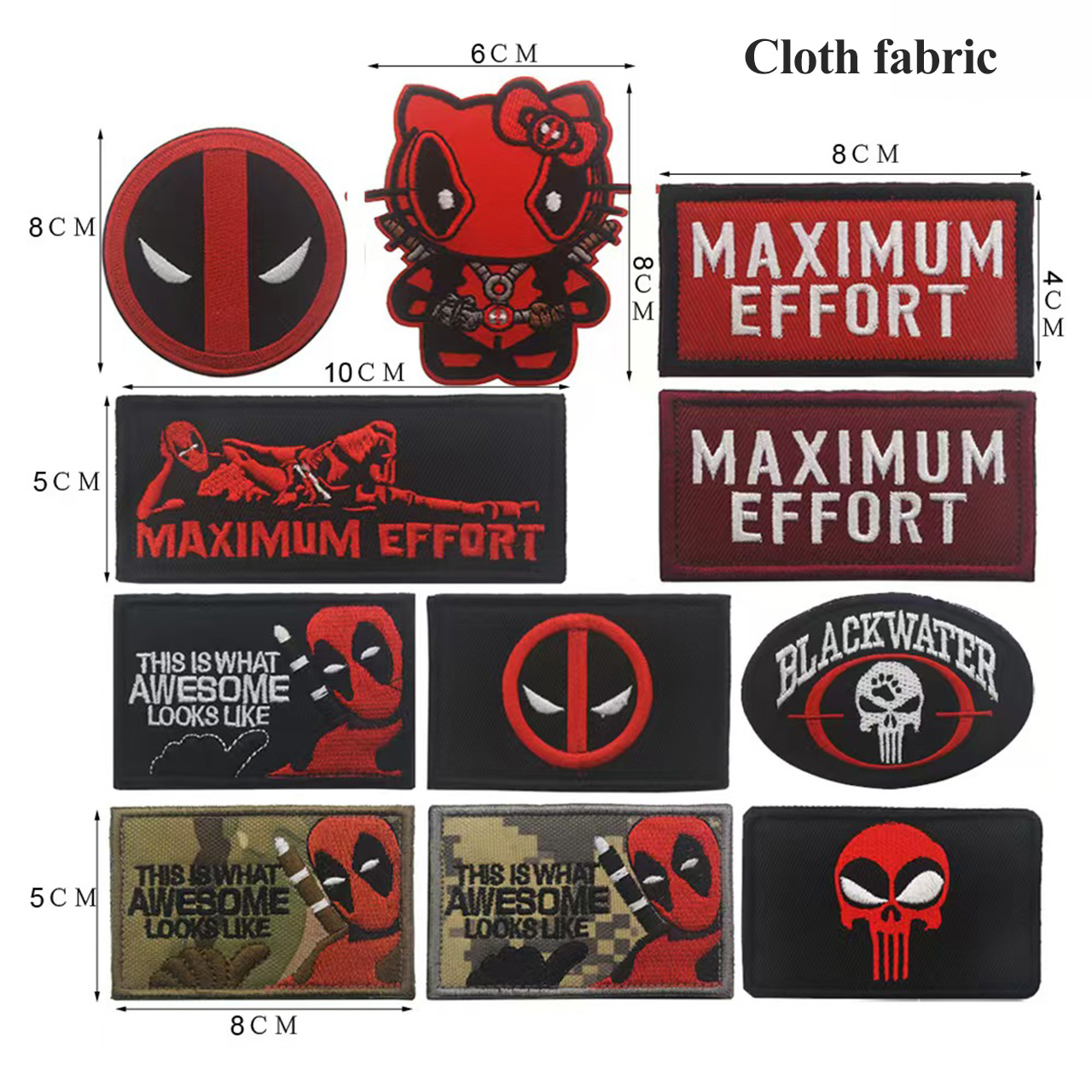 Embroidery Logo - New Logo Death Attendant Badge Hero