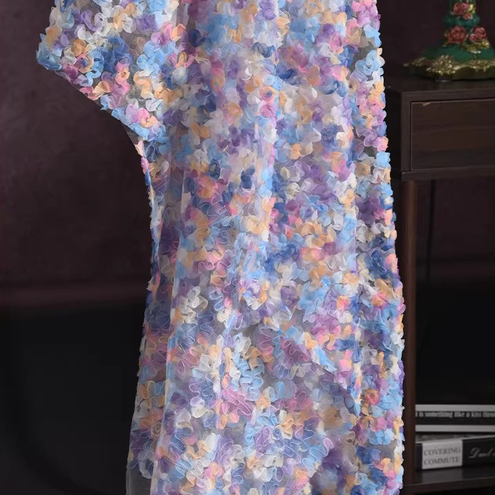 Embroidery Pattern - 1yard new gauze fabric for clothing