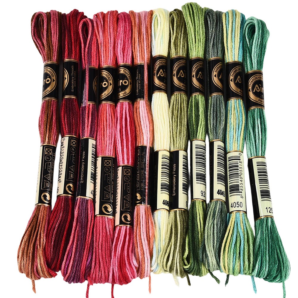 Embroidery Threads - 105 Yards Stitch Floss Embroidery Thread