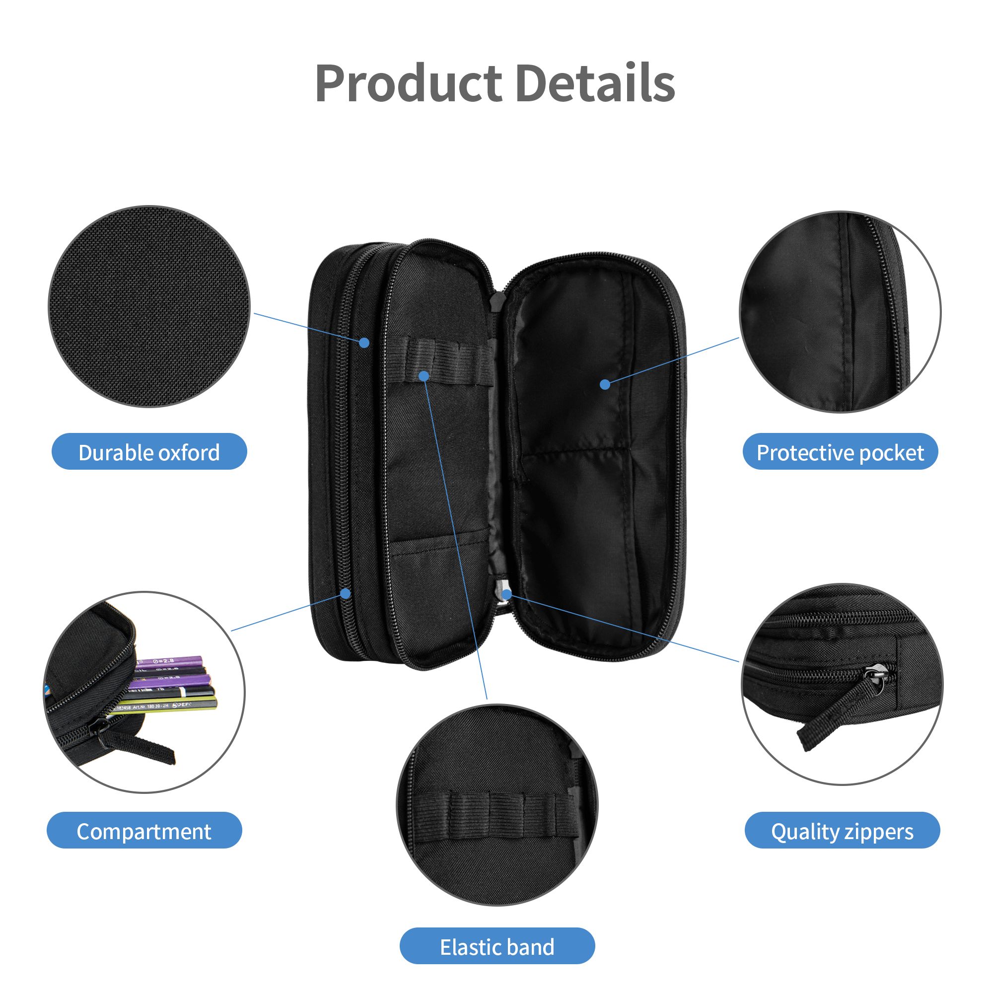 Batman Symbol Logo Pencil Case - Embroidery Love ulasan dan harga