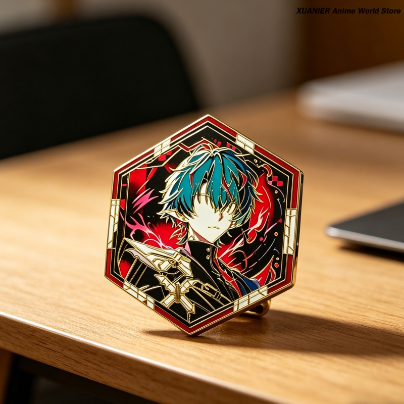 Anime Metal Badge Arknights:En - Embroidery Fabric ulasan dan harga