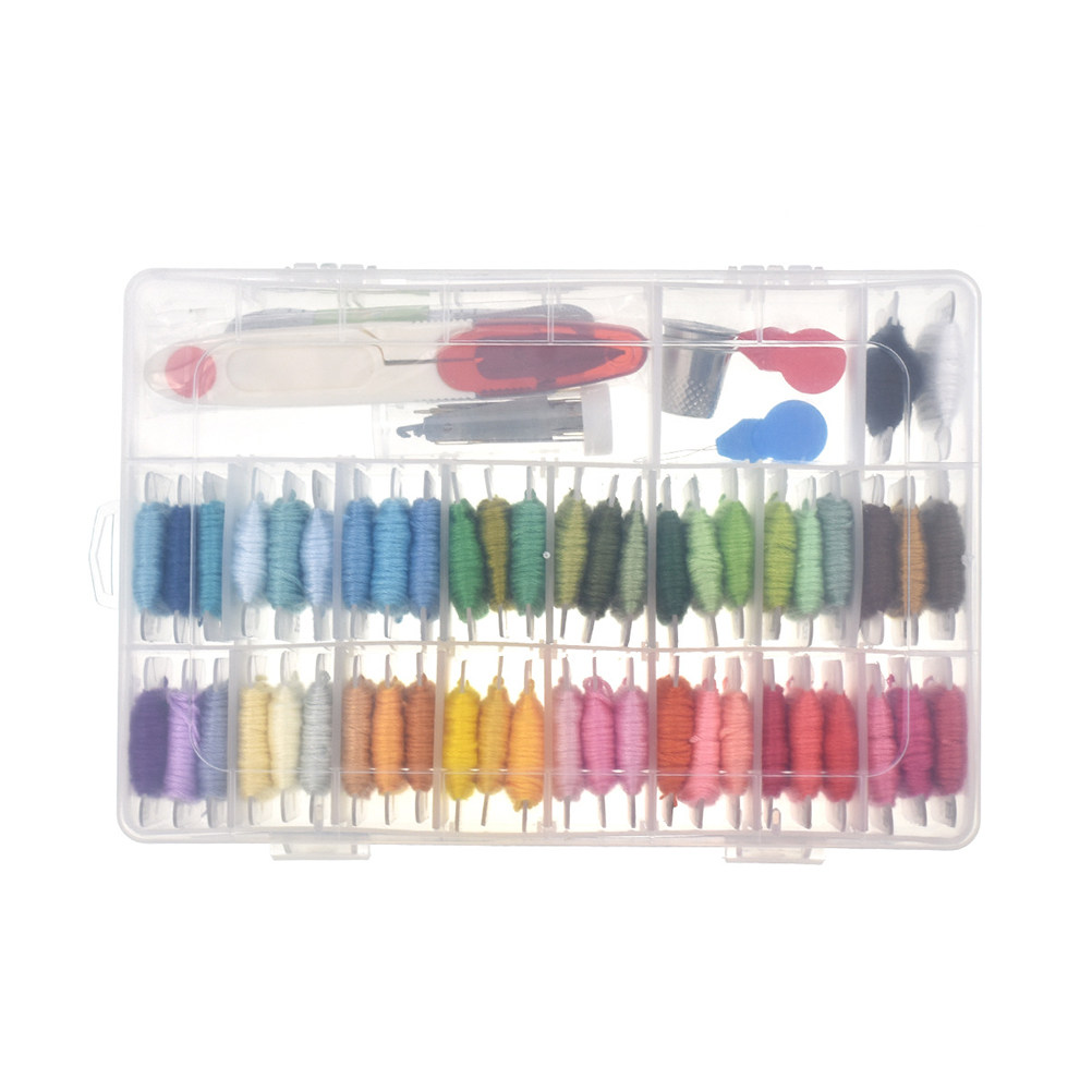 50 Assorted Embroidery Kit Sup - Embroidery Pattern ulasan dan harga