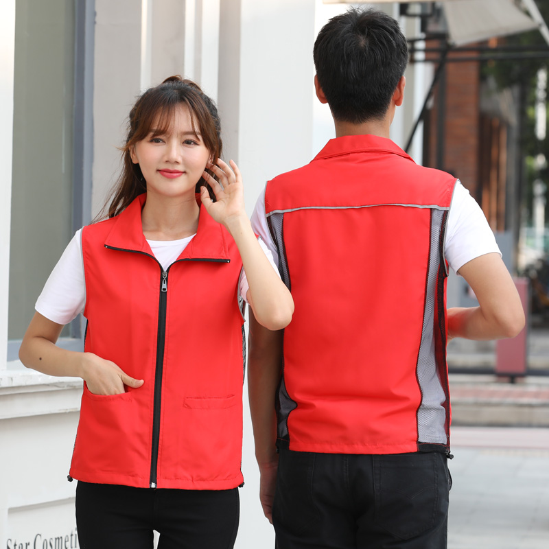 High end vest custom printed l - Embroidery Logo ulasan dan harga