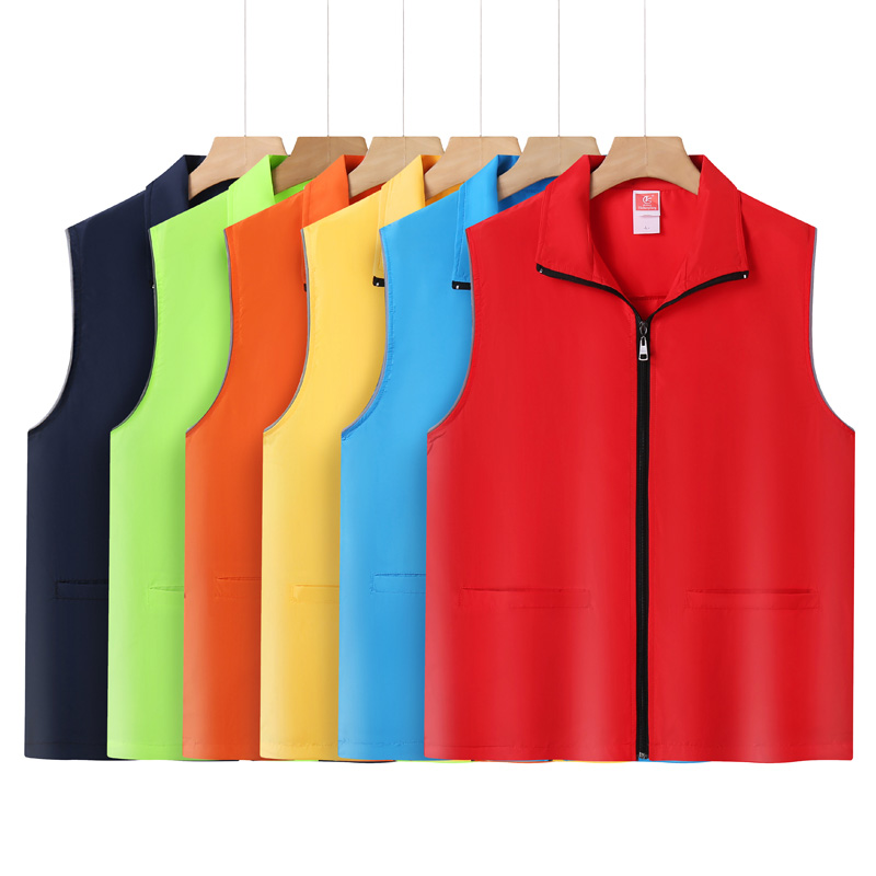 High end vest custom printed l - Embroidery Logo ulasan dan harga