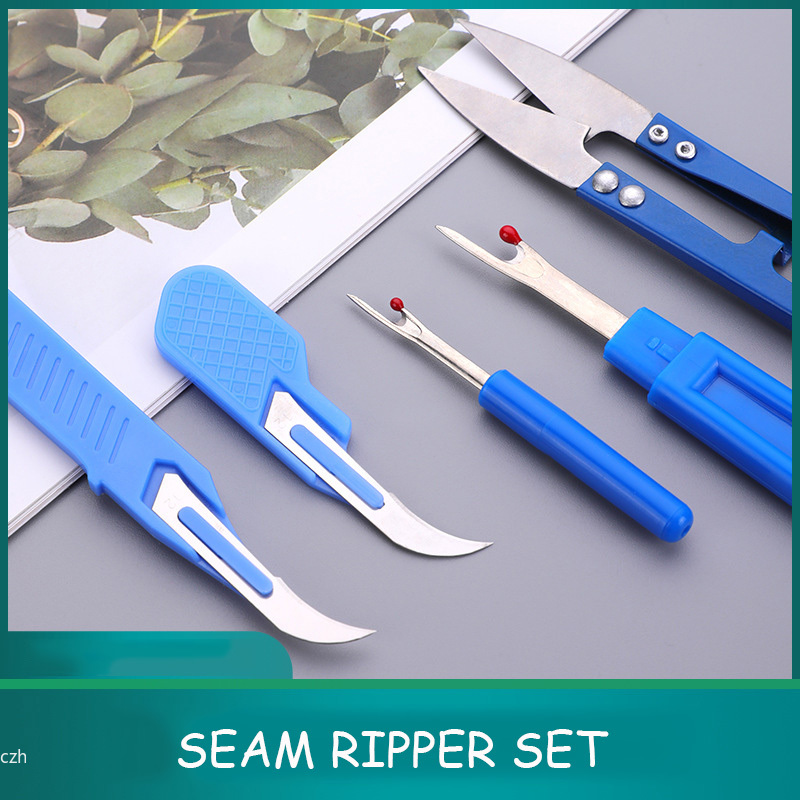 5Pcs Blue Sewing Ripper Kit wi - Embroidery Threads ulasan dan harga
