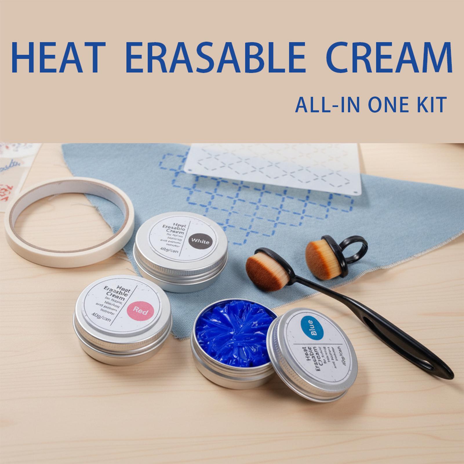 40g/can Heat Erasable Fabric C - Embroidery Pattern ulasan dan harga