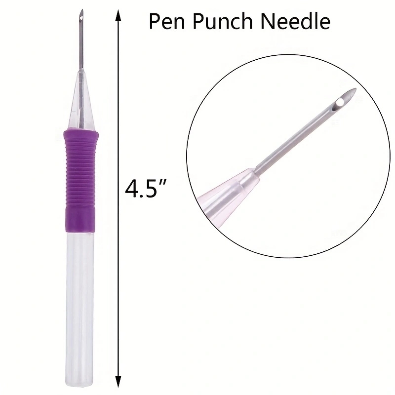 Cross Stitch Pen DIY Embroider - Punch Needle Handle ulasan dan harga