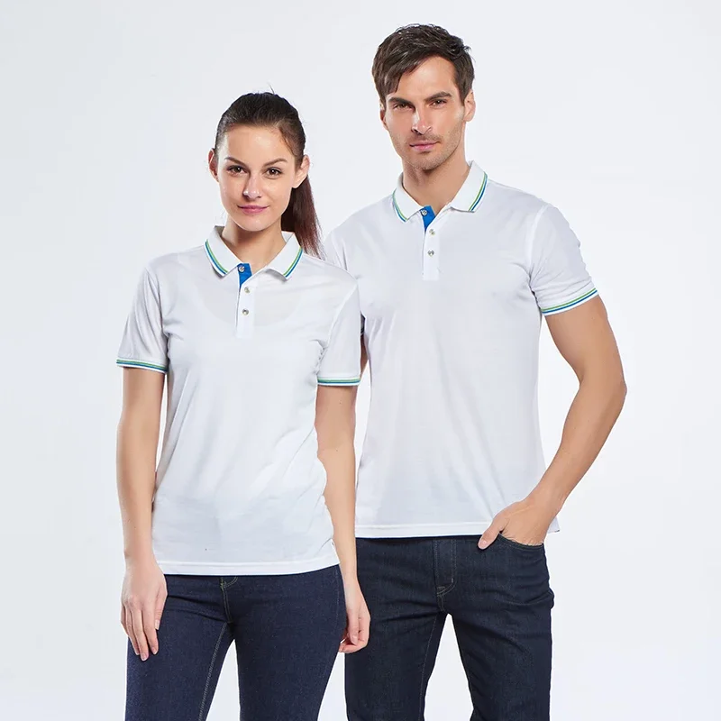 Summer Polo Shirt With Printed - Embroidery Logo ulasan dan harga