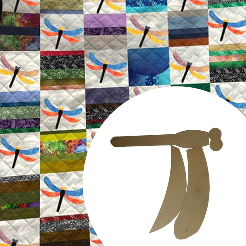 Dragonfly Quilting Template Tr - Embroidery Pattern ulasan dan harga