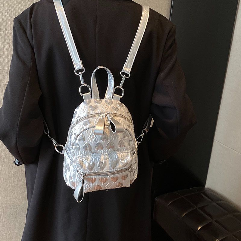 Mini Backpack for Women 2024 N - Embroidery Love ulasan dan harga