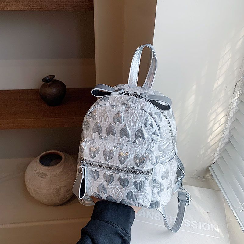 Mini Backpack for Women 2024 N - Embroidery Love ulasan dan harga