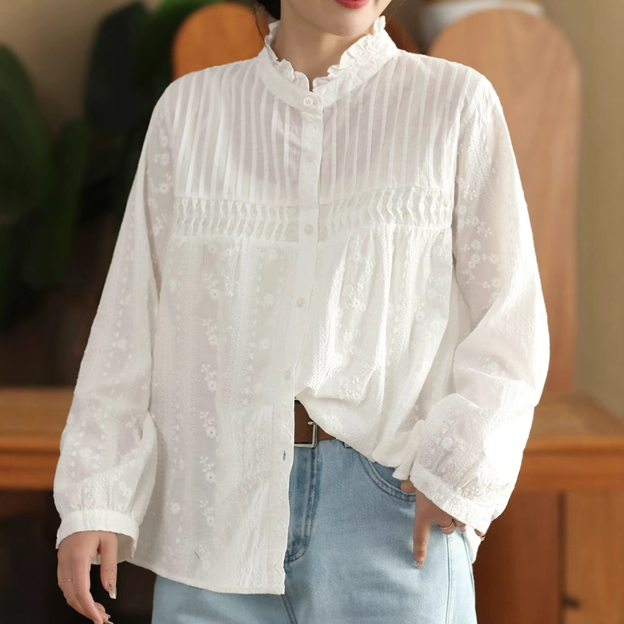 Japanese Sweet Mori Girl Solid - Embroidery Class ulasan dan harga