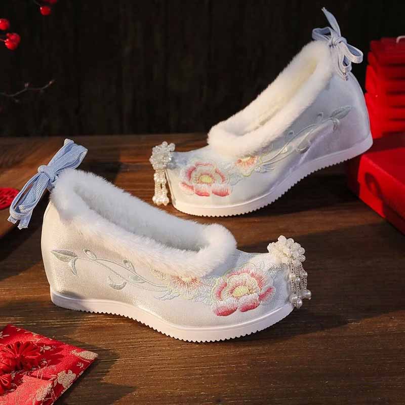 Women`s Plus Size 41# Hanfu Em - Embroidery Fabric ulasan dan harga