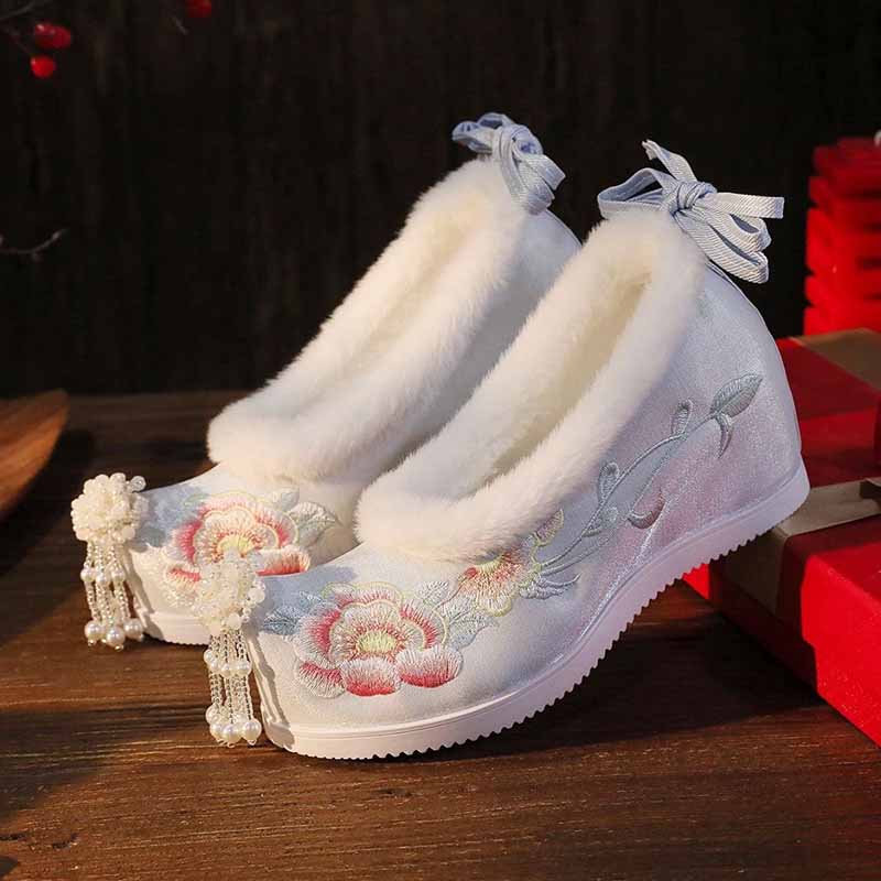 Women`s Plus Size 41# Hanfu Em - Embroidery Fabric ulasan dan harga