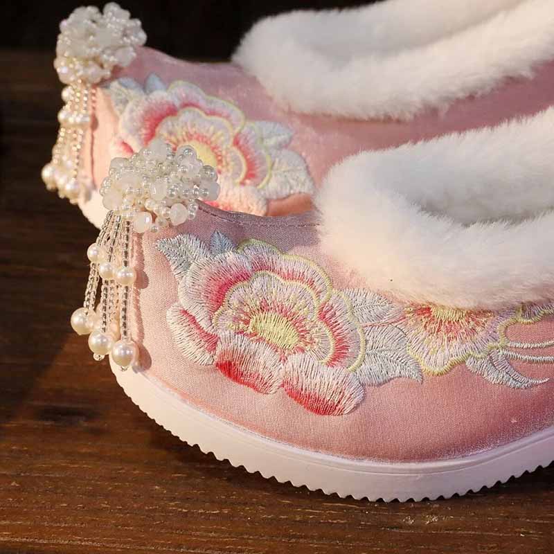 Women`s Plus Size 41# Hanfu Em - Embroidery Fabric ulasan dan harga