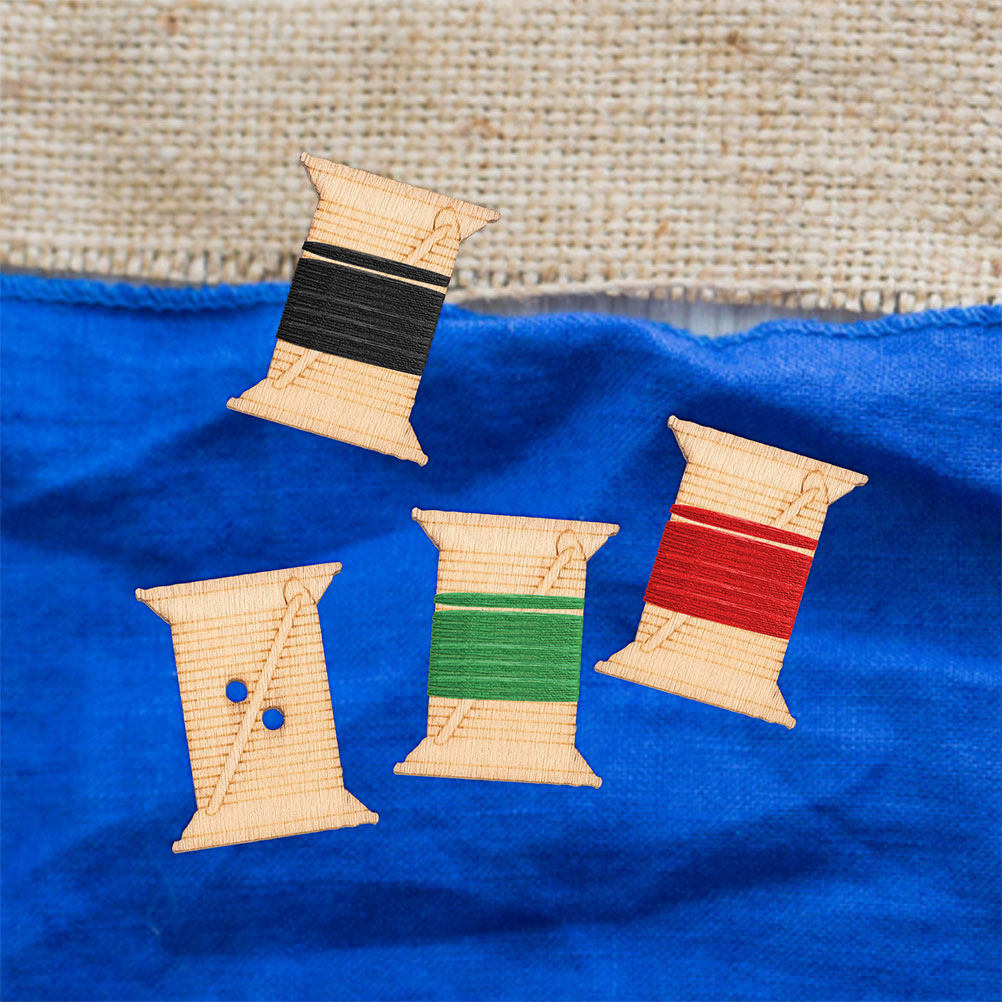 100Pcs Wooden Embroidery Floss - Embroidery Threads ulasan dan harga