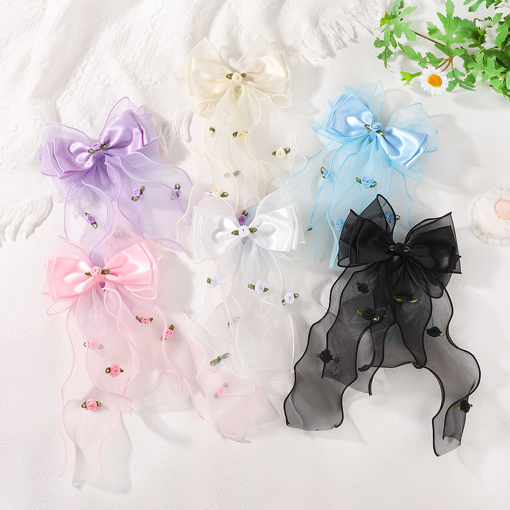1pcs Cute Flower Embroidery Ha - Embroidery Love ulasan dan harga