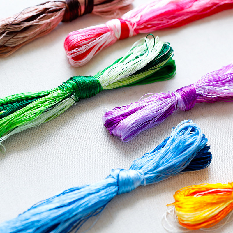 20m Suzhou Embroidery Silk Thr - Embroidery Yarn ulasan dan harga