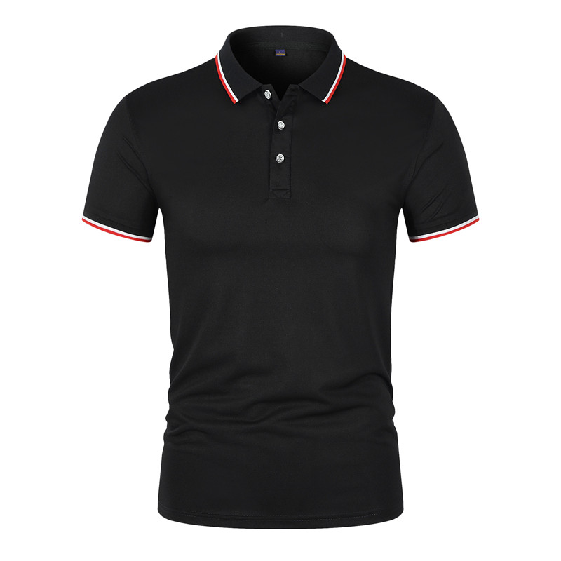 Summer Men Women Lapel Short S - Embroidery Logo ulasan dan harga