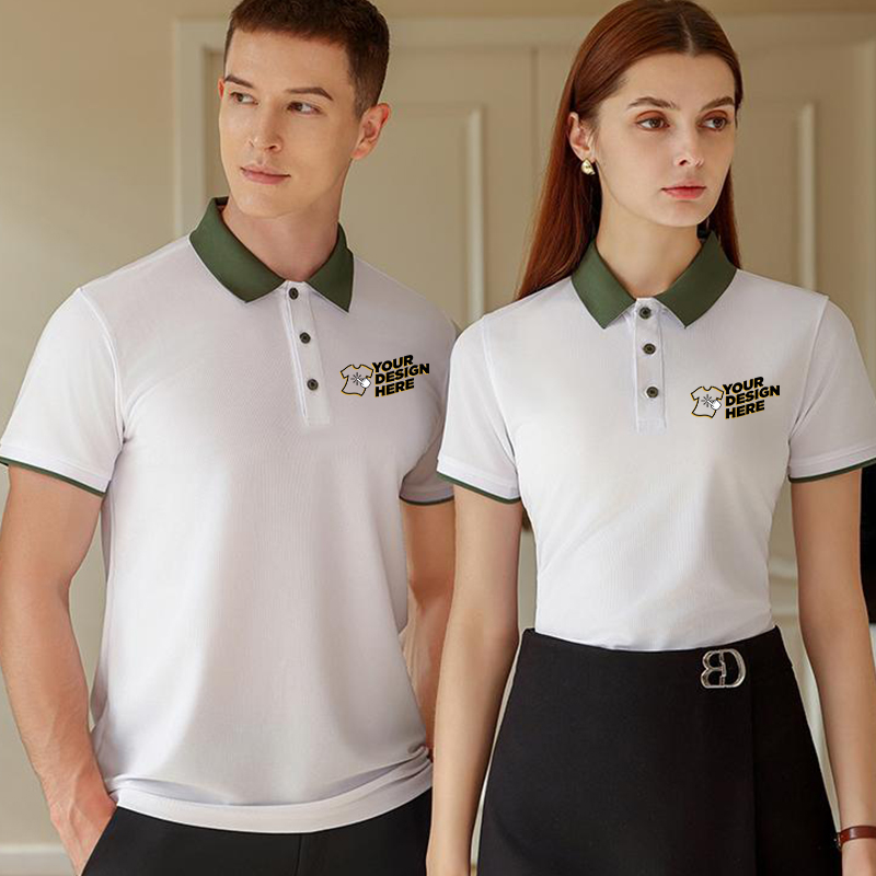 Color Block Polo Shirt - Free  - Embroidery Logo ulasan dan harga