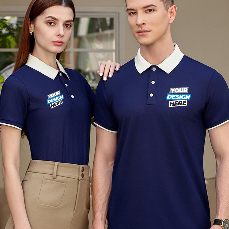 Color Block Polo Shirt - Free  - Embroidery Logo ulasan dan harga