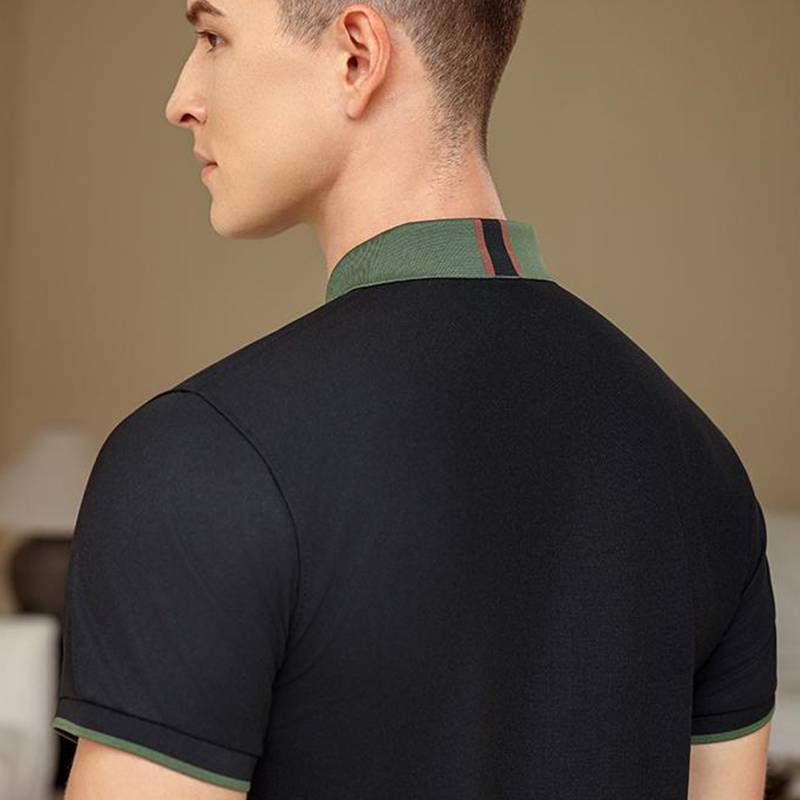 Color Block Polo Shirt - Free  - Embroidery Logo ulasan dan harga