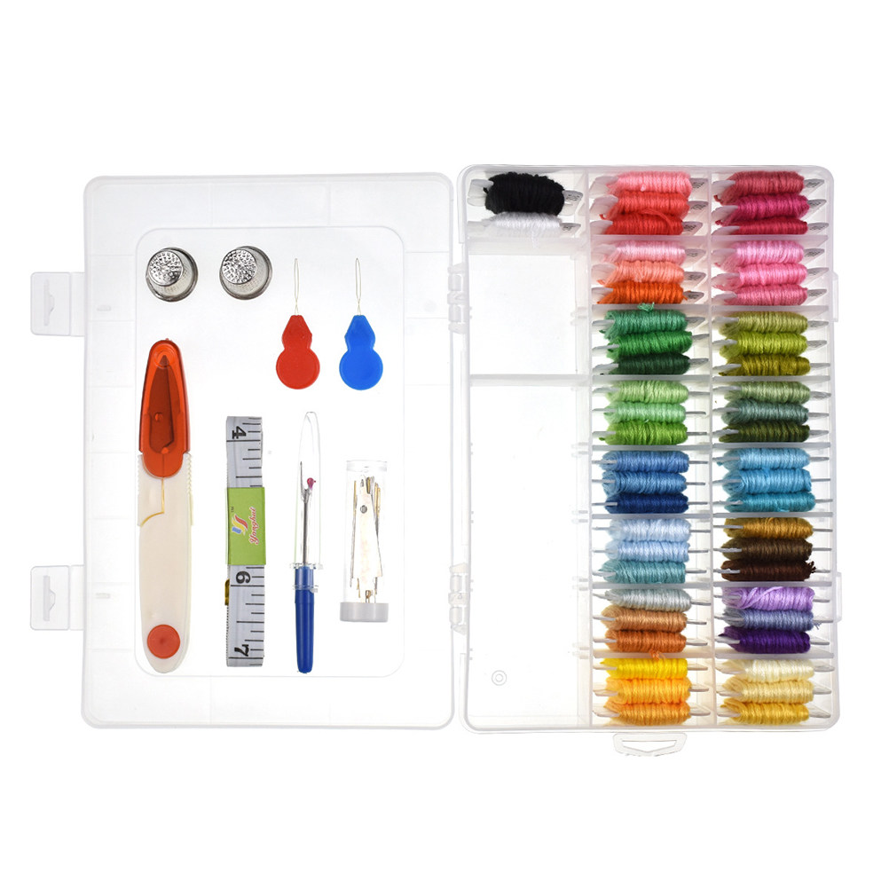 50 Assorted Embroidery Kit wit - Embroidery Pattern ulasan dan harga