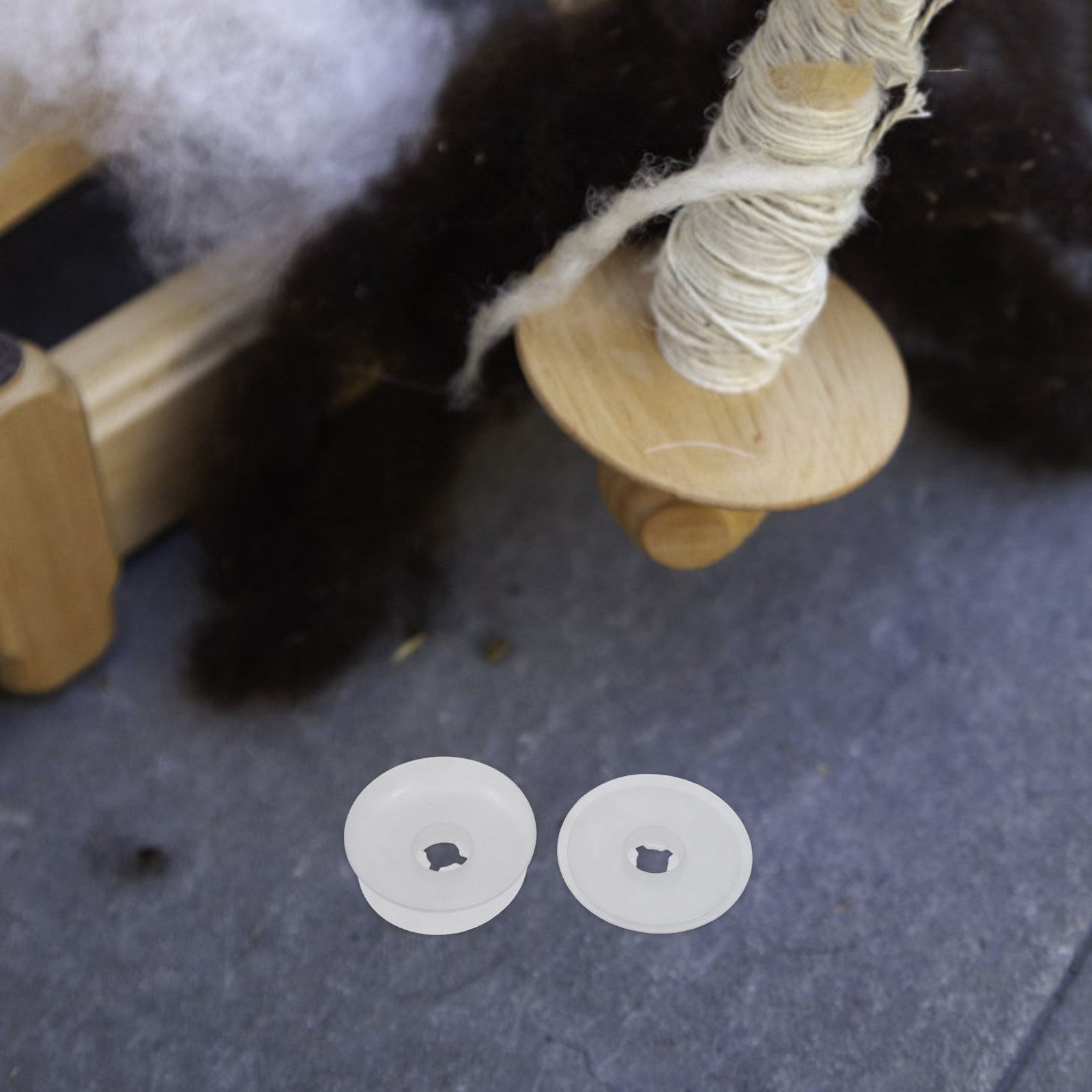 10Pcs Plastic Thread Bobbin Ho - Embroidery Threads ulasan dan harga
