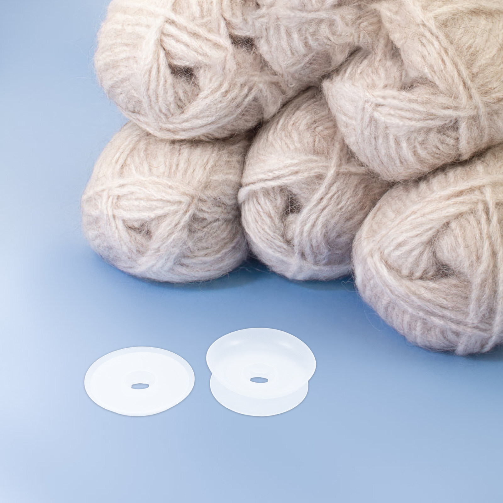10Pcs Plastic Thread Bobbin Ho - Embroidery Threads ulasan dan harga