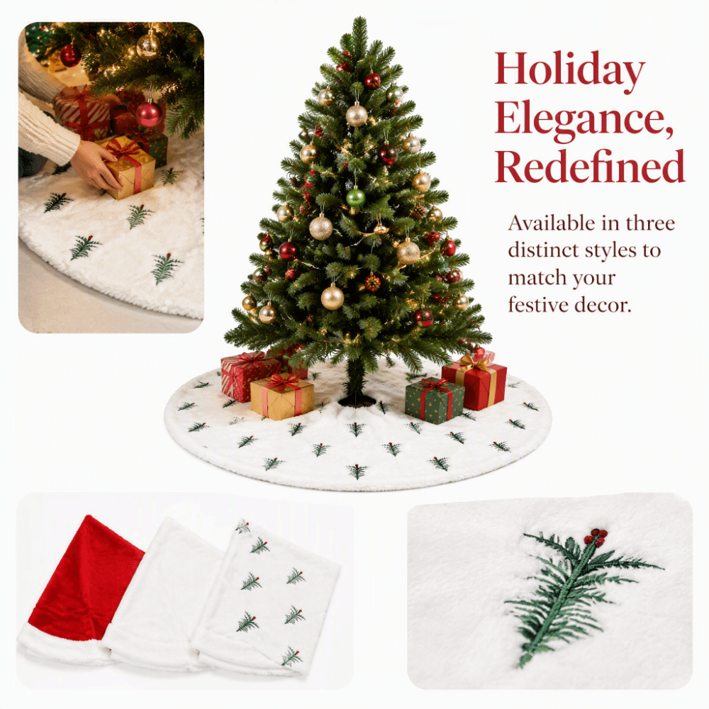 Xmas Accessory Christmas Tree  - Embroidery Xmas Tree ulasan dan harga