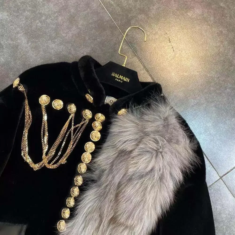 Women Stand Collar Floral Embr - Embroidery Chain Stitch ulasan dan harga